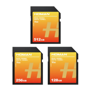 Thẻ Nhớ Homan UHS-II SD Card V60 (128/256/512GB) - Chính Hãng (FullVAT)