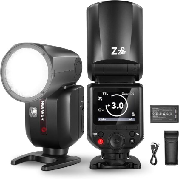 Đèn Flash Máy Ảnh Neewer Z2 Pro 76Ws TTL For Nikon | Chính Hãng (FullVAT)