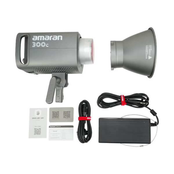 Combo6 – Bộ kit 1 đèn amaran 300C RGBWW + Light Dome 90 + chân đèn amaran | Chính Hãng (FullVAT) - Hình ảnh 2