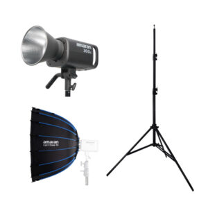 Combo6 – Bộ kit 1 đèn amaran 300C RGBWW + Light Dome 90 + chân đèn amaran | Chính Hãng (FullVAT)