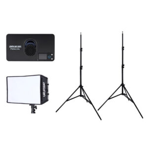 Combo7 - kit 2 đèn amaran Pano 60C RGBWW + 2 Chân Đèn amaran | Chính Hãng (FullVAT)