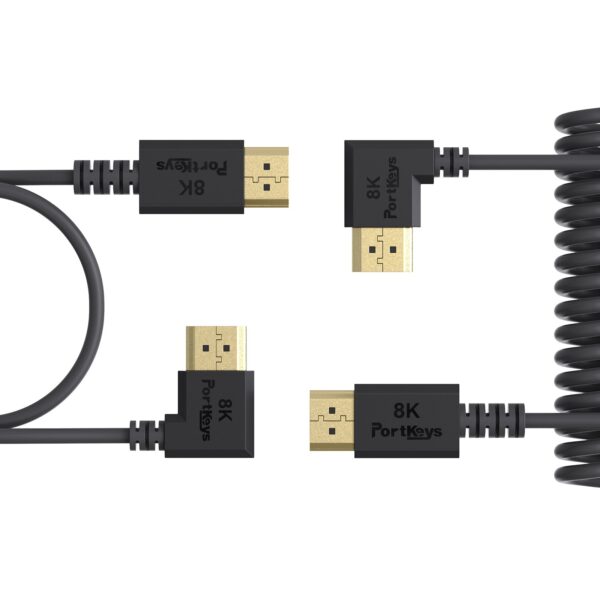 Dây HDMI-Portkeys Twisted Pair PureCopper CoreSlim (3.6mm) | Chính Hãng ( FullVAT )
