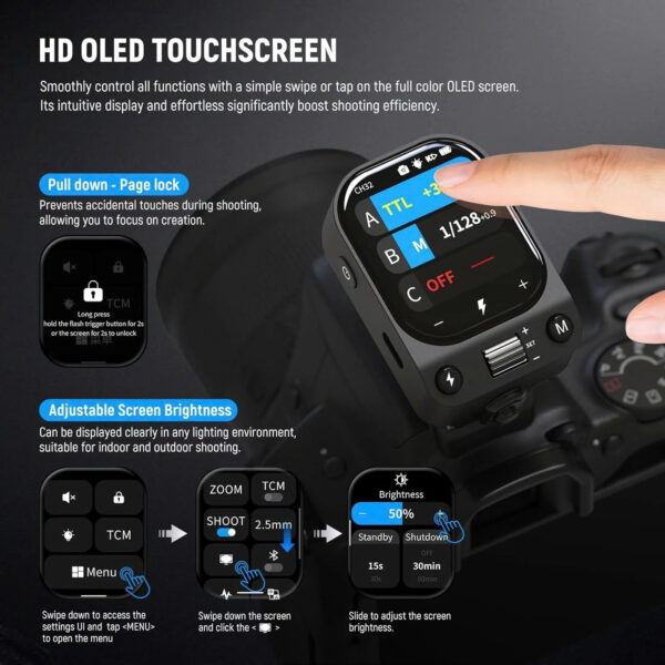 Trigger Neewer QZ TTL for Canon/Sony | Chính Hãng ( FullVAT ) - Hình ảnh 2