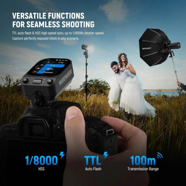 Trigger Neewer QZ TTL for Canon/Sony | Chính Hãng ( FullVAT ) - Hình ảnh 5