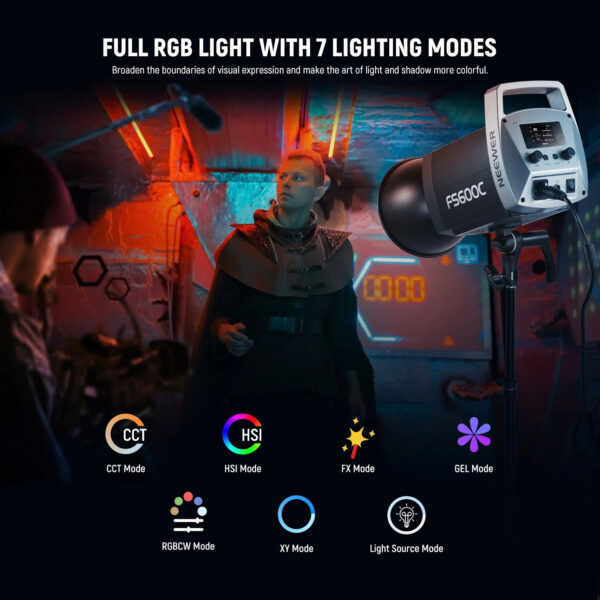 Đèn Led NEEWER FS600C 600W RGBWW | Chính Hãng (FullVAT) - Hình ảnh 3