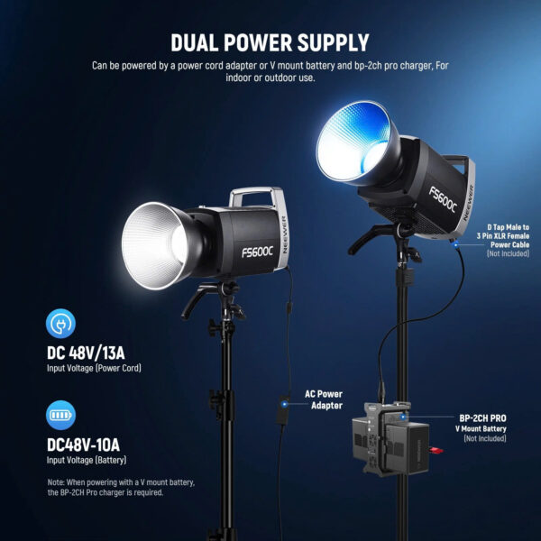 Đèn Led NEEWER FS600C 600W RGBWW | Chính Hãng (FullVAT) - Hình ảnh 8